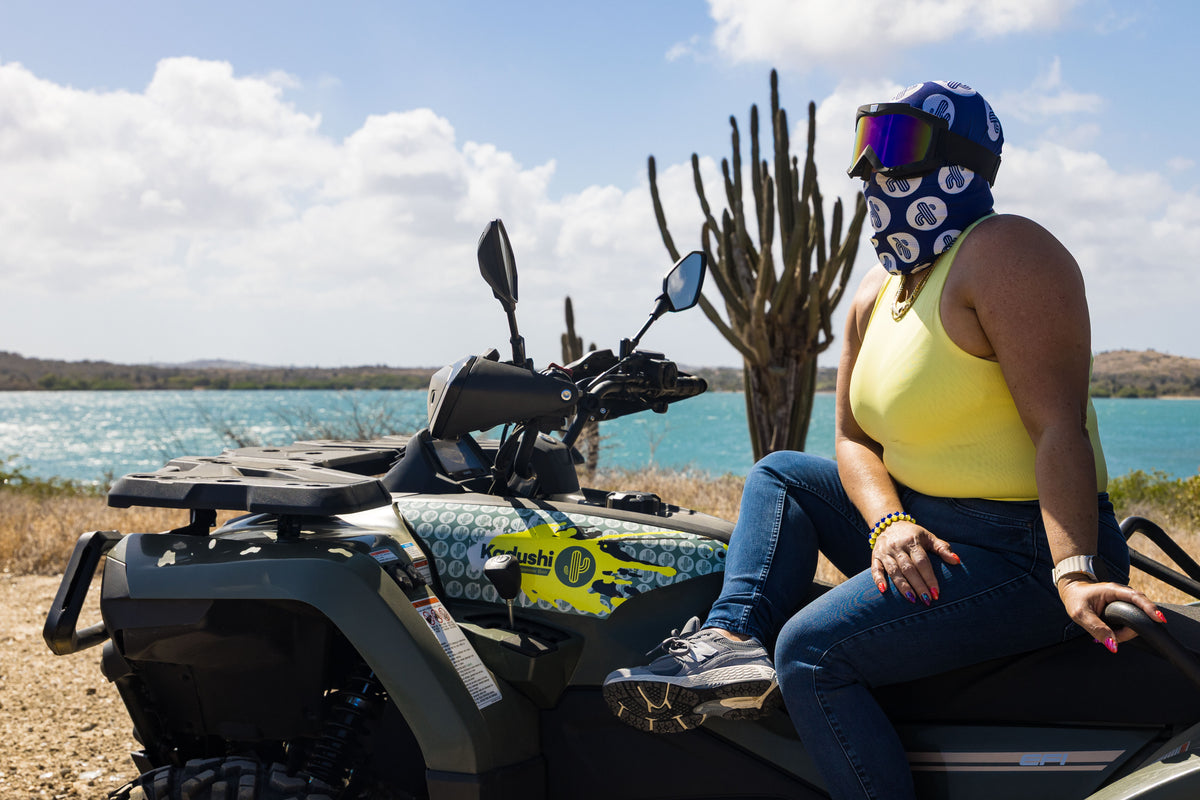 Offroad-stop tijdens de tour