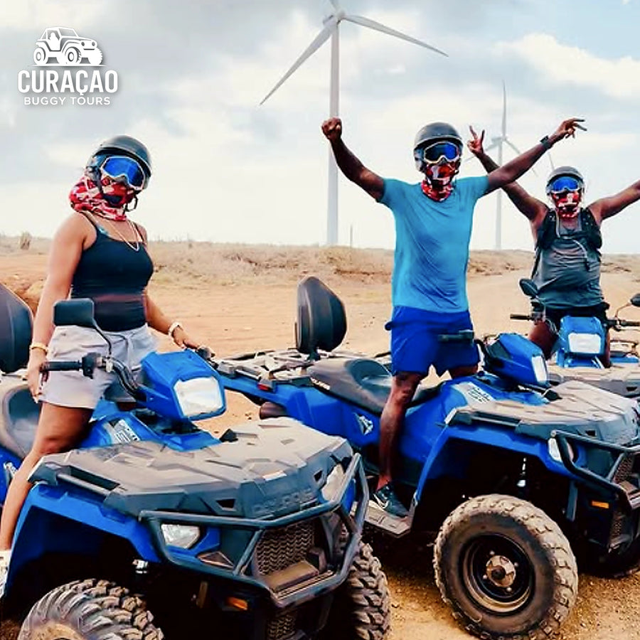 4 uur West Coast ATV-tour Curaçao – Off-road avontuur