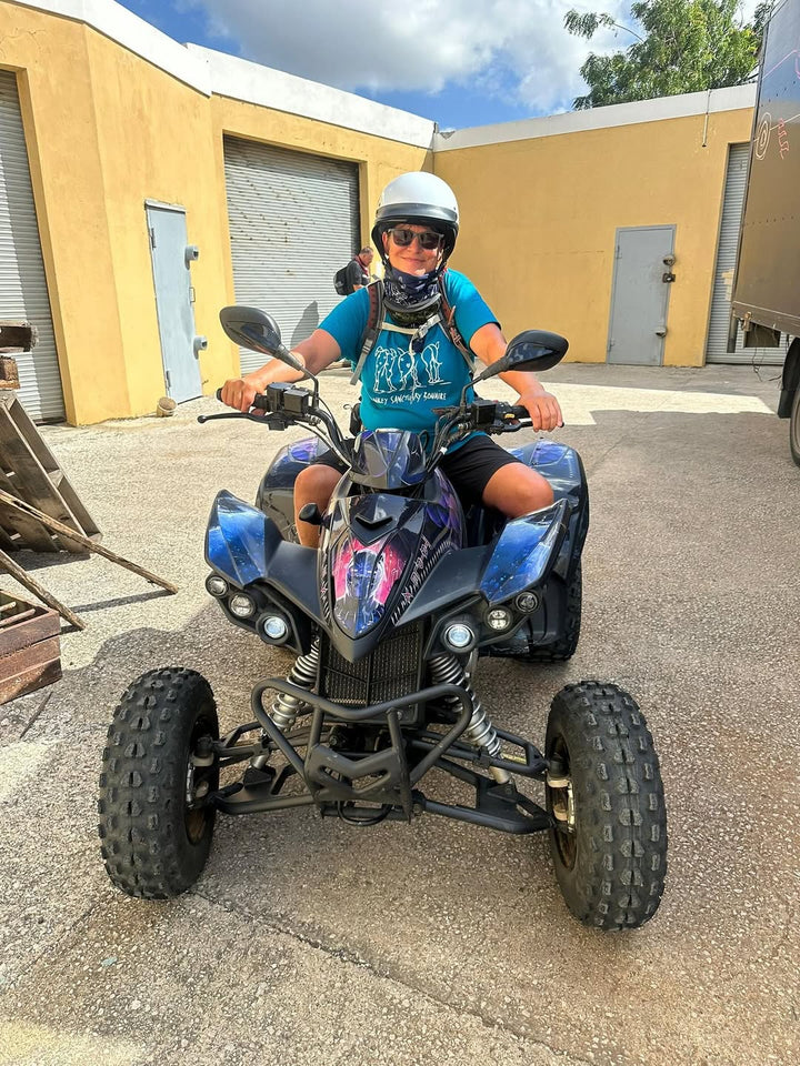 Quad huren voor een hele dag